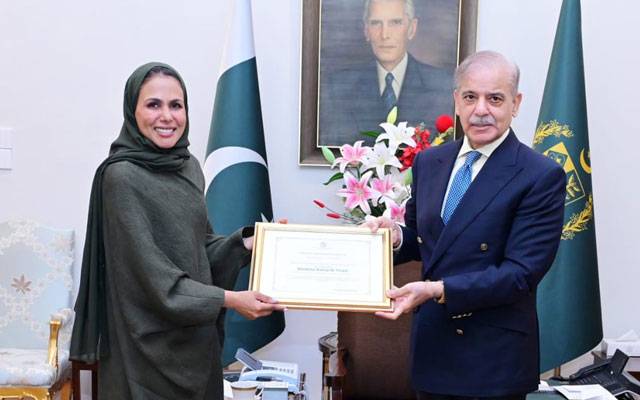 وزیر اعظم نے شیخہ اسماء الثانی کو پاکستان کی ماؤنٹینز اینڈ ٹورازم کیلئے برانڈ ایمبیسیڈر مقرر کردیا 