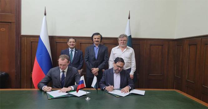 اسٹیل ملز کی بحالی کے لیے پاکستان اور روس کے درمیان پروٹوکول پر دستخط