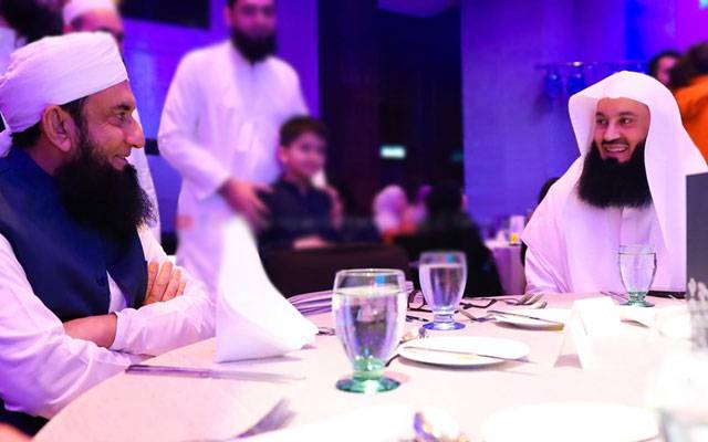 مولانا طارق جمیل کی ملائیشیا میں مفتی اسماعیل مینک سے ملاقات