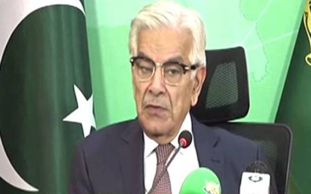 سابق وزیر ہوا بازی کے جرائم میں بانی پی ٹی آئی برابر کے شریک تھے: خواجہ آصف