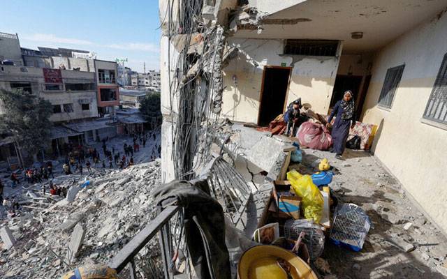 غزہ میں بھوک کے باعث فلسطینیوں کی اموات ہو رہی ہیں:پاکستانی مندوب