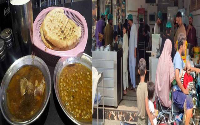 لاہوریوں کا چھٹی کے روز ناشتہ پوائنٹس پر رش