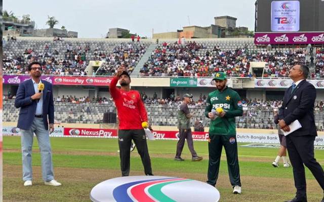 پہلا ٹی 20: بنگلا دیش کا پاکستان کیخلاف ٹاس جیت کر فیلڈنگ کا فیصلہ