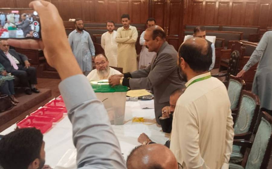 Senate Election, KPK Assembly, reserved seats , PTI, Murad Saeed 