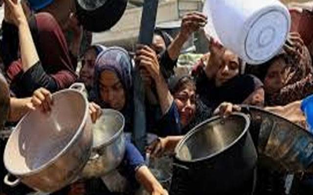  غزہ میں بھوک کی شدت سے مزید 10 فلسطینی انتقال کر گئے  