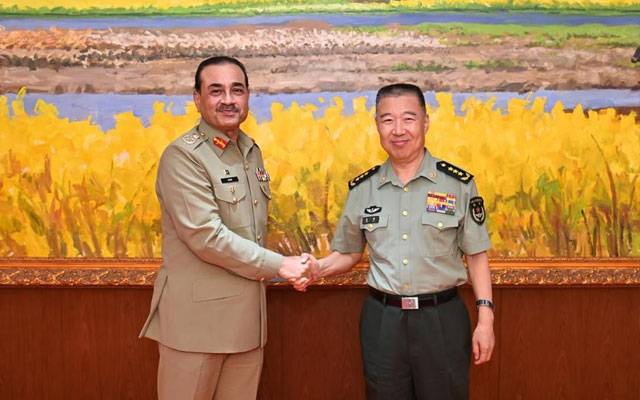 فیلڈ مارشل سید عاصم منیر کا دورہ چین، جنرل چن ہوئی سے اہم ملاقات
