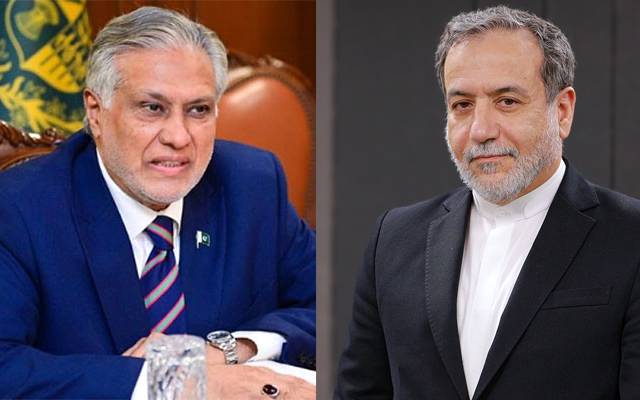 اسحاق ڈار کا ایرانی وزیر خارجہ سے ٹیلیفونک رابطہ، غزہ، فلسطین کی صورتحال پر گفتگو