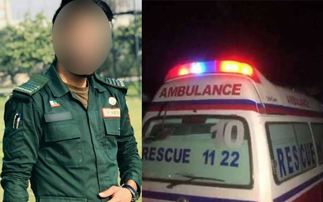  گاڑی کو بچانے والا ریسکیو اہلکار شہید ہوگیا