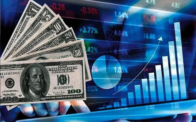 سٹاک مارکیٹ میں تیزی کا رجحان ، ڈالر کی قیمت مزید کم ہو گئی 