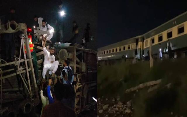  اسلام آباد ایکسپریس ٹرین کو حادثہ پٹری ٹوٹنے کے باعث پیش آیا: ابتدائی رپورٹ
