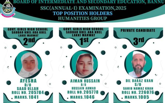 بورڈ کے امتحانات میں جیل کے قیدی کی تیسری پوزیشن 