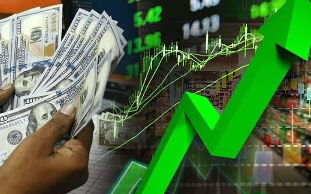 سٹاک ایکسچنج میں تیزی کے  تمام ریکارڈ ٹوٹ گئےہنڈریڈ انڈیکس بلند ترین سطح ،ڈالربھی سستا