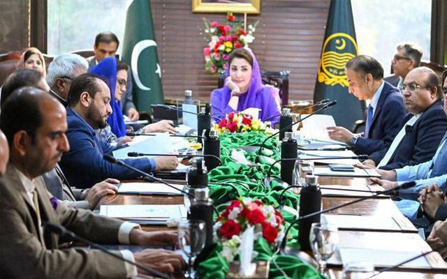 وزیراعلیٰ مریم نواز کی زیر صدارت پنجاب کابینہ اجلاس، بیشتر ایجنڈا آئٹمز پیش