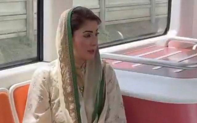 وزیراعلیٰ مریم نواز کا سپر اٹانومس ریپڈ ٹرانزٹ ٹرین میں تجرباتی سفر