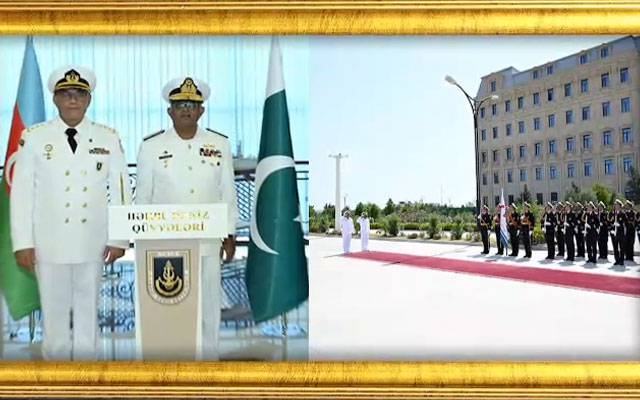 سربراہ پاک بحریہ ایڈمرل نوید اشرف کا دورہ آذربائیجان، اعلیٰ عسکری قیادت سے ملاقاتیں