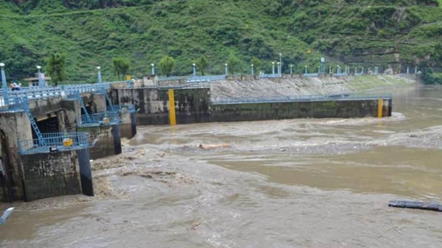 Bhakra Nangal Dam, Satluj River, Idnian dams situation update, PDMA, Pakistan Monsoon,