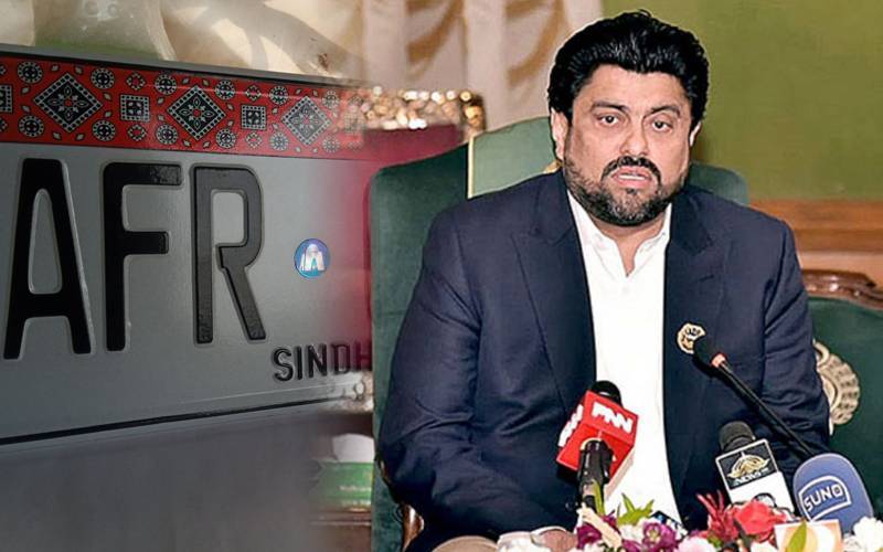  گورنر سندھ کا صوبائی حکومت سے شہریوں کو اجرک والی نمبرپلیٹ مفت دینے کا مطالبہ  