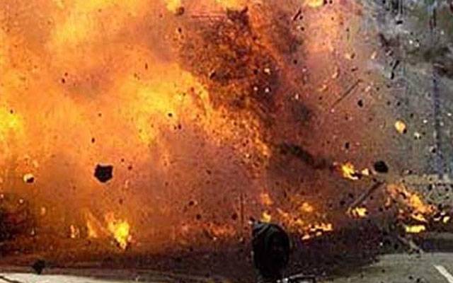 جعفرآباد ؛ کار شو روم کے قریب دھماکہ