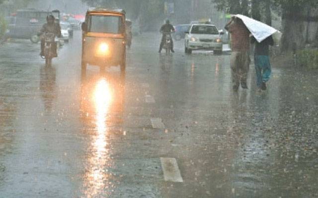  آئندہ 24گھنٹوں میں بارش کی پیشگوئی