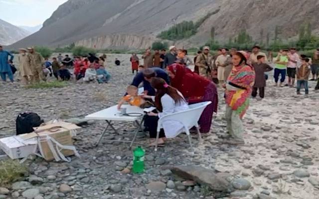 بونیر ؛ پاک فوج کیجانب سے سیلاب سے متاثرہ علاقوں میں میڈیکل کیمپ کا انعقاد 