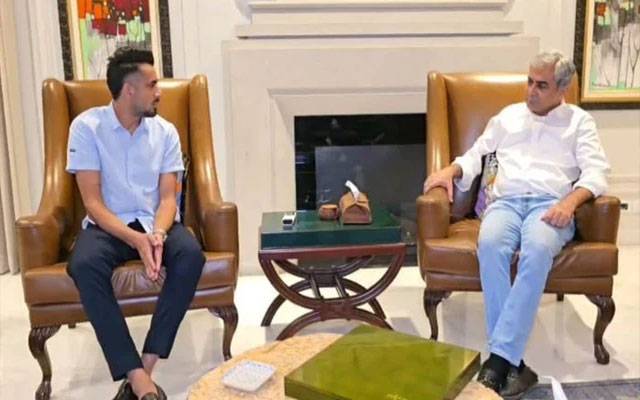 محسن نقوی کی عماد شکیل بٹ سے ملاقات، نشانِ امتیاز ملنے پر مبارکباد دی