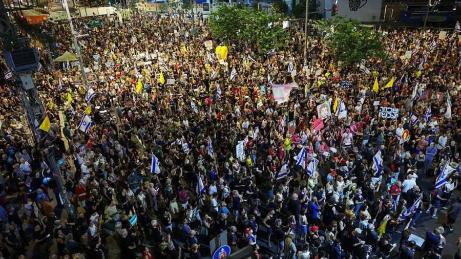 Hostage Square protest, Israel nationwide strike, Gaza war, hostages deal demanded, new phase of Gaza war, forced evaluation 