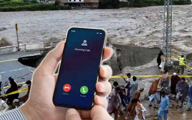 سیلاب زدہ علاقوں میں مفت کالز کی سہولت فراہم 