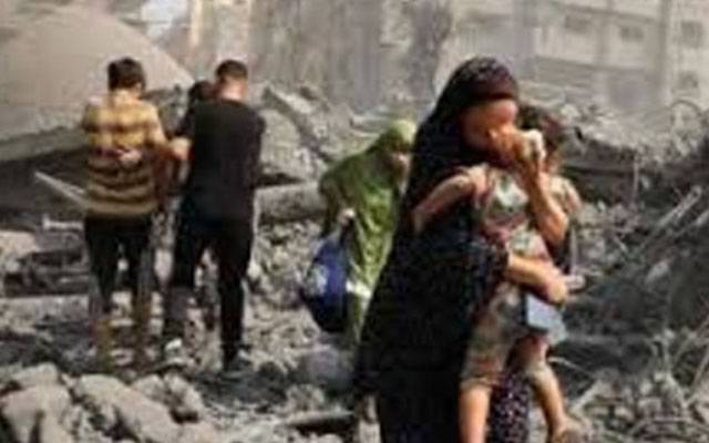 غزہ میں اسرائیلی فوج کے فضائی اور زمینی حملوں میں شدت، مزید 64 فلسطینی شہید