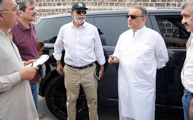 وفاقی وزیر مواصلات عبدالعلیم خان کا دریائے راوی کا دورہ