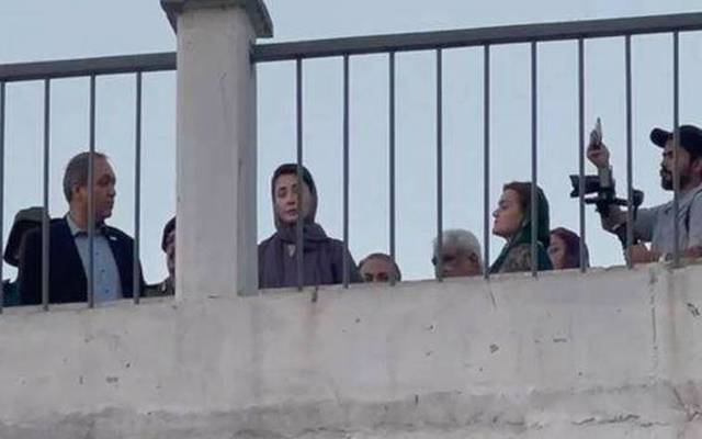پنجاب کی وزیراعلیٰ مریم نواز  کا دریائے راوی کا دورہ، سیلابی صورتحال کا جائزہ لیا