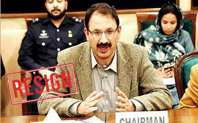 جنید اکبر چیئرمین پبلک اکاؤنٹس کمیٹی کے عہدے سے مستعفی 