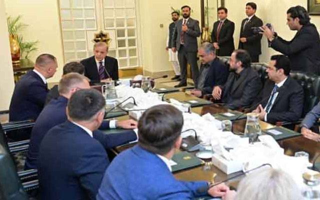 وزیراعظم شہباز شریف سے بیلاروس کے وزیر داخلہ کی ملاقات