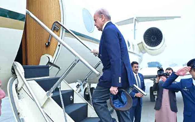 وزیراعظم شہباز شریف سرکاری دورے پر چین روانہ