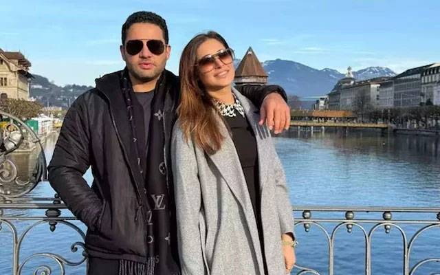 خفیہ شادی: اداکارہ نرگس فخری  پہلی بار شوہر کے ہمراہ منظر عام پر آگئیں