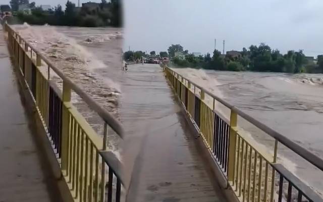   بپھرا راوی بے قابو! ویڈیو میں ہیڈ سدھنائی کے تازہ مناظر