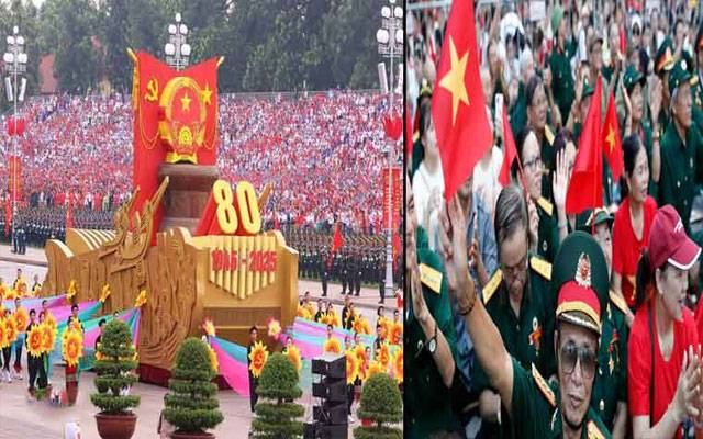 ویتنام کا 80 واں یومِ آزادی، ملکی تاریخ کی سب سے بڑی فوجی پریڈ