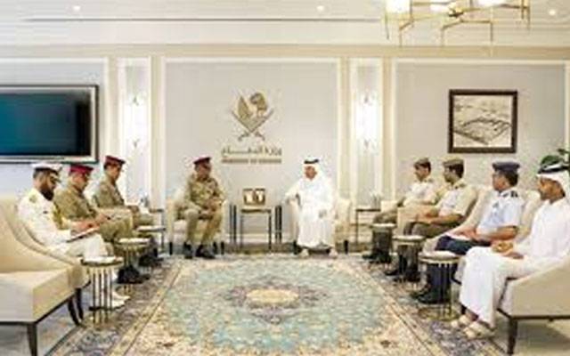 جنرل ساحر شمشاد مرزا کا دورہ قطر، امن و استحکام کیلئے مشترکہ عزم کا اعادہ