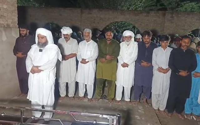 کبڈی کے انٹرنیشنل کھلاڑی کی نماز جنازہ ادا