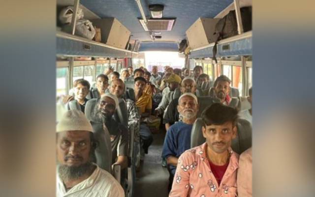 بھارتی جیلوں میں قید 67 پاکستانی شہری وطن واپس پہنچ گئے 