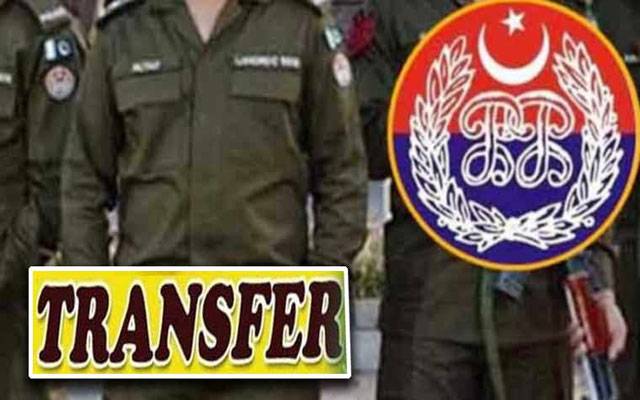 لاہور پولیس کے 621 افسران و اہلکاروں کے تبادلے، نوٹیفکیشن جاری