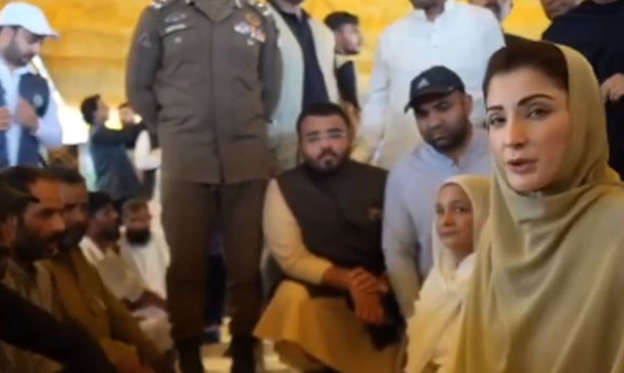 Maryam Nawaz, Flood Relief campaign, Jalalpur Peerwala camp, City42 