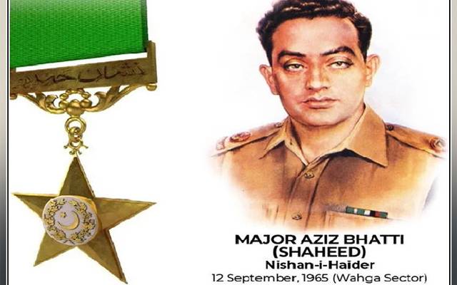 میجر عزیز بھٹی شہید (نشان حیدر )کا یوم شہادت آج منایا جا رہا ہے