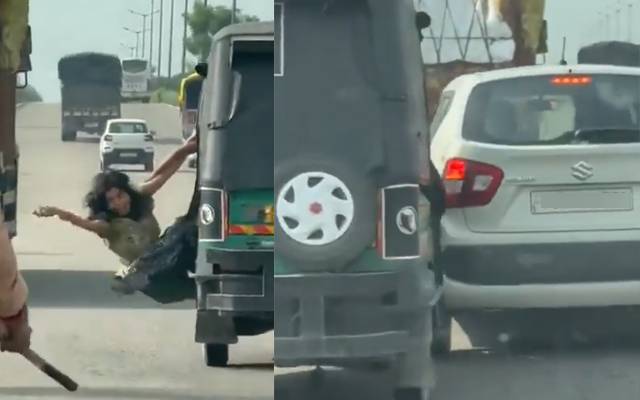  خاتون کی حاضر دماغی نے ڈاکوؤں کو گرفتار کروا دیا، ویڈیو کا سوشل میڈیا پر چرچہ