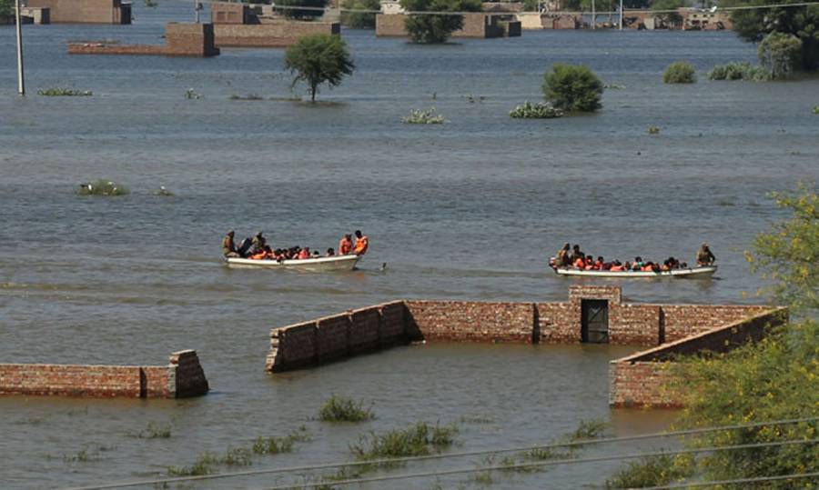 Shuja Abad Flood, City42 , Chenab River flooding 