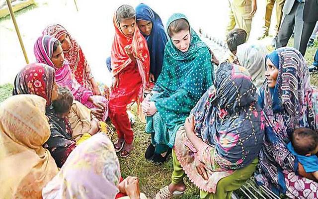  رحیم یارخان: مریم نواز کا سیلاب متاثرہ خاندانوں کے گھروں کی بحالی کا اعلان