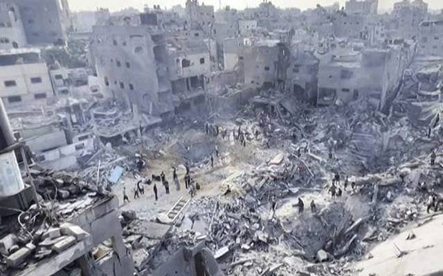  اسرائیلی جارحیت جاری:بمباری سے مزید 50 سے زائد فلسطینی شہید  