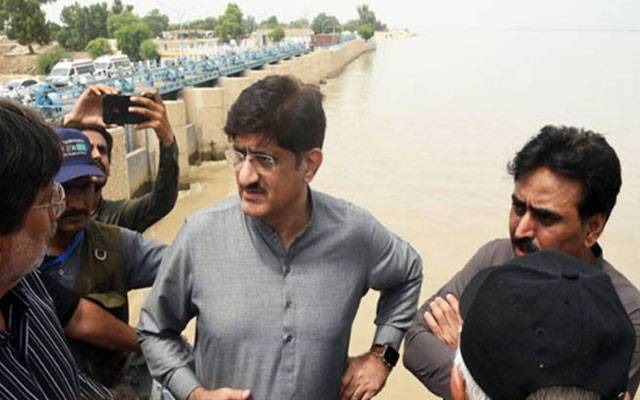 وزیراعلیٰ سندھ کا کشمور کا دورہ ، سیلاب سے نمٹنے کی تیاریوں کا جائزہ لیا  