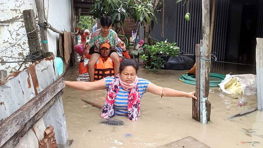 Manipur Flood, City42, Monsoon2025, Climate Change , Flash Flood, Imphal Flash Flood 