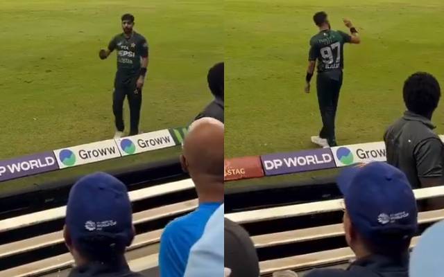 حارث رؤف نے ’کوہلی کوہلی‘ کے نعرے لگانے والے بھارتیوں کی بولتی بند کردی