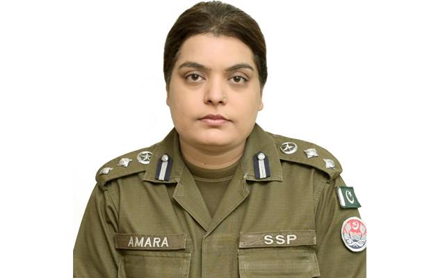 ایس ایس پی عمارہ اطہر سیف سٹیز اتھارٹی میں تعینات